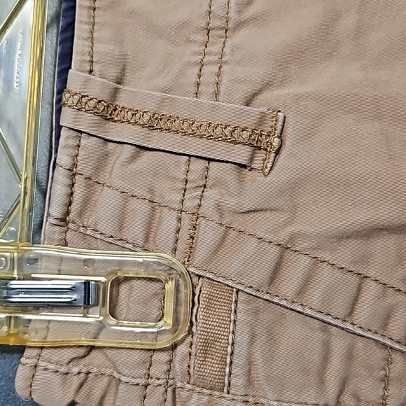 American Eagle Kick Boot Super Stretch Khaki Pants Size 0 - Picture 4 of 13